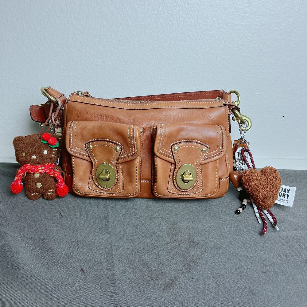 Coach Vintage Y2K Legacy Turnlock Shoulder Bag F12868 - Picture 10 of 10
